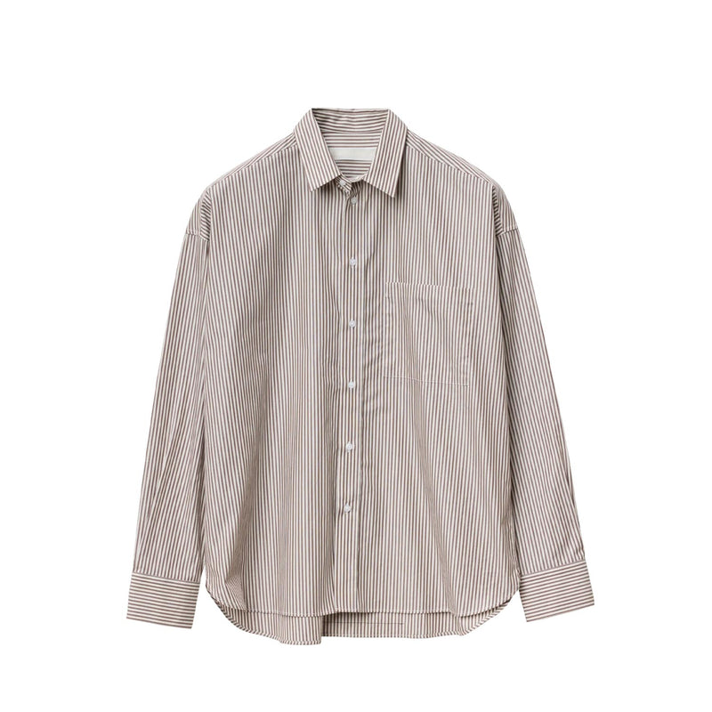 Adnym RHAM SHIRT, Brown Stripe