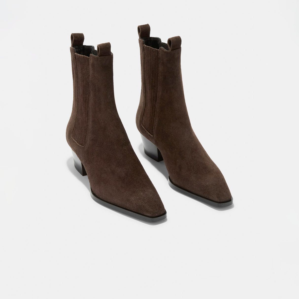 Aeyde AGATA SUEDE ANKLE  BOOTS, Moka