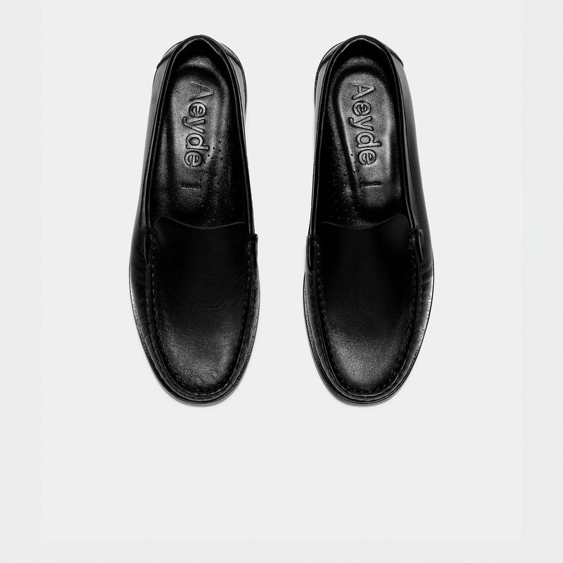 Aeyde ARTHUR CALF LEATHER, Black