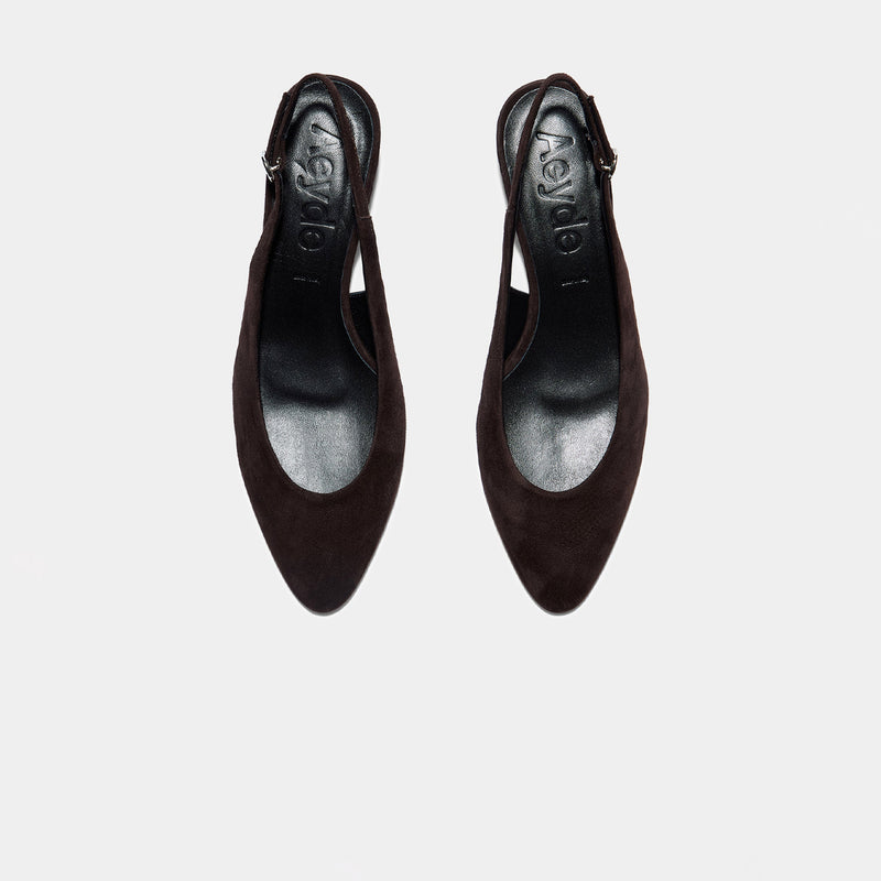 Aeyde CELESTE SUEDE LEATHER, Moka