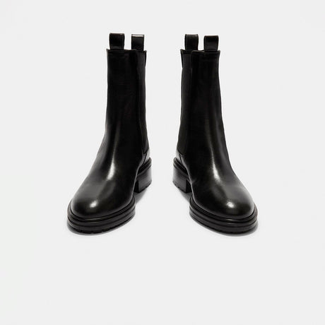 Aeyde JACK CALF LEATHER, Black