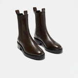 Aeyde JACK CALF LEATHER, Moka