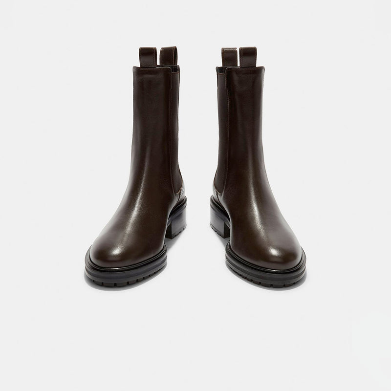 Aeyde JACK CALF LEATHER, Moka