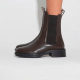 Aeyde JACK CALF LEATHER, Moka