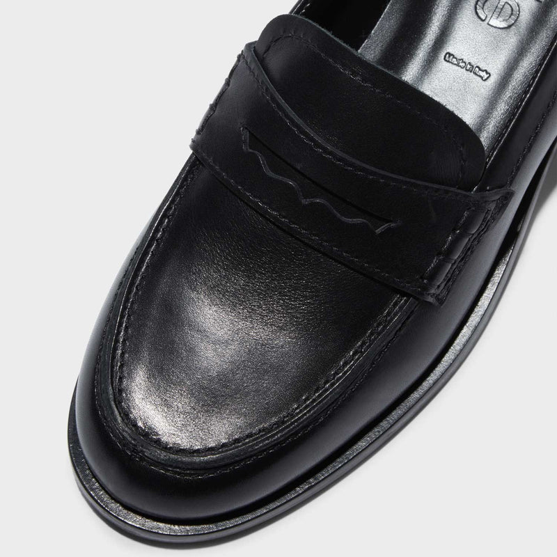 Aeyde OSCAR CALF LEATHER, Black