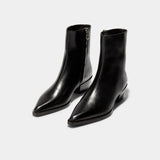 Aeyde RUBY ANKLE BOOT, Black - Image 2