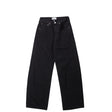 Black jeans on a white background