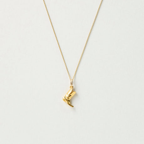 AIDA Impact BIGGER BOOT MINI NECKLACE, Gold Plated
