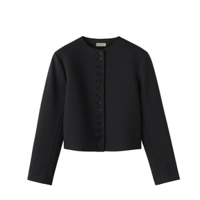 Black jacket on a white background
