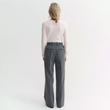 Almada Label AMEL TAILORED TROUSERS, Grey