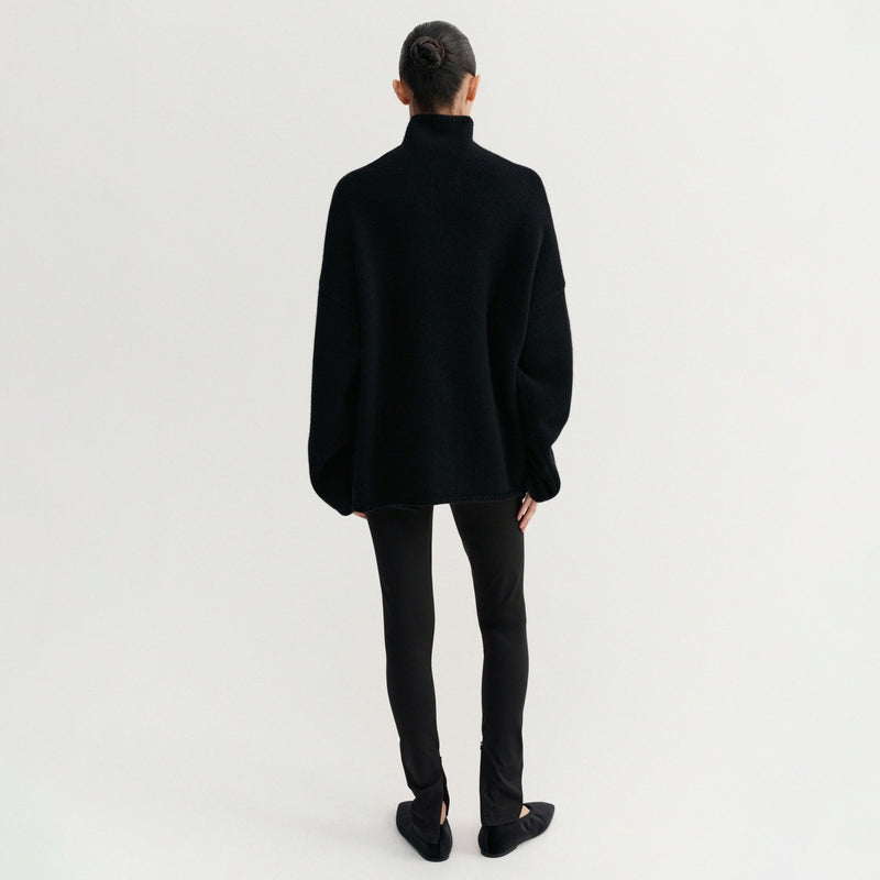 Almada Label AMIE SWEATER, Black