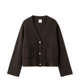 Almada Label BEJA CARDIGAN, Chocolate