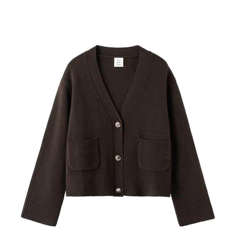 Almada Label BEJA CARDIGAN, Chocolate