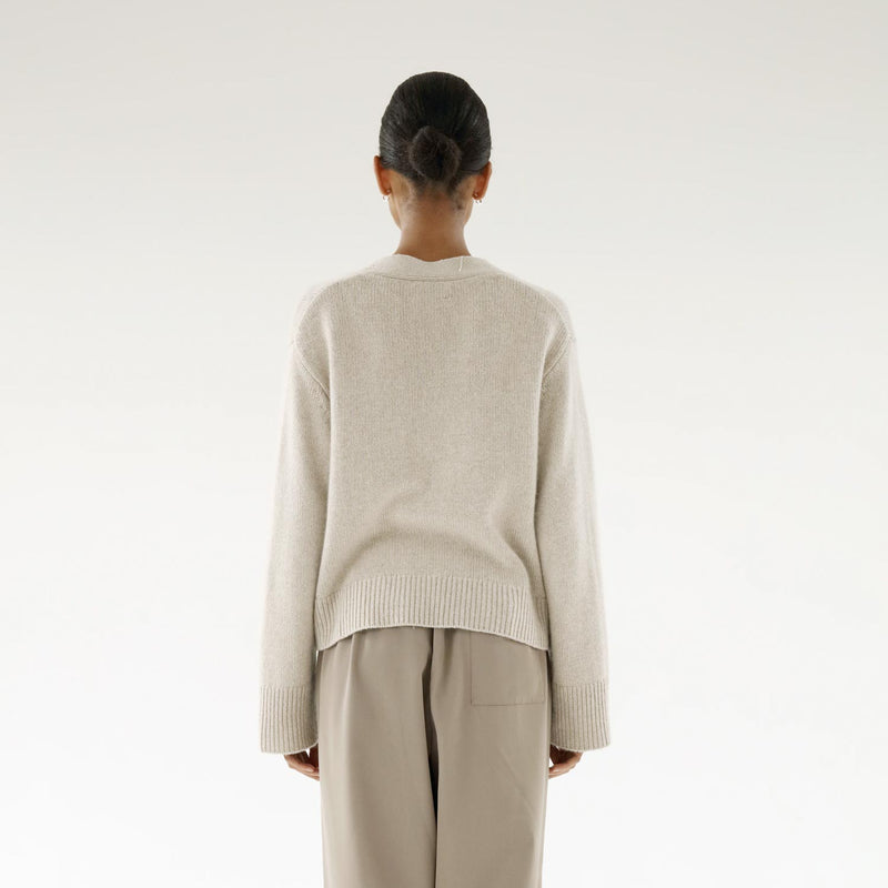 Almada Label BEJA CARDIGAN, Taupe