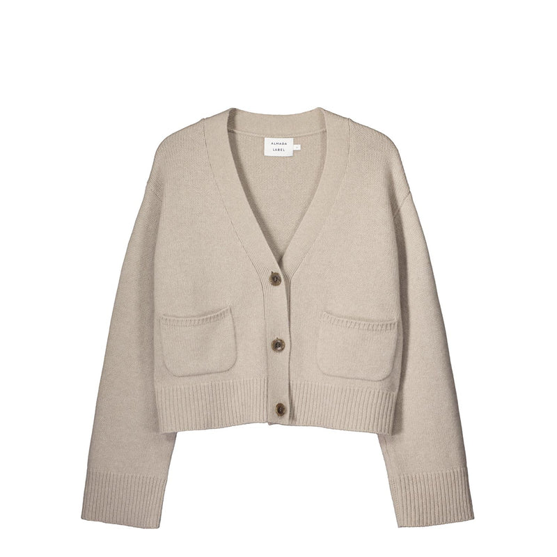 Almada Label BEJA CARDIGAN, Taupe