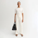 Almada Label BELLA TROUSERS, Cream