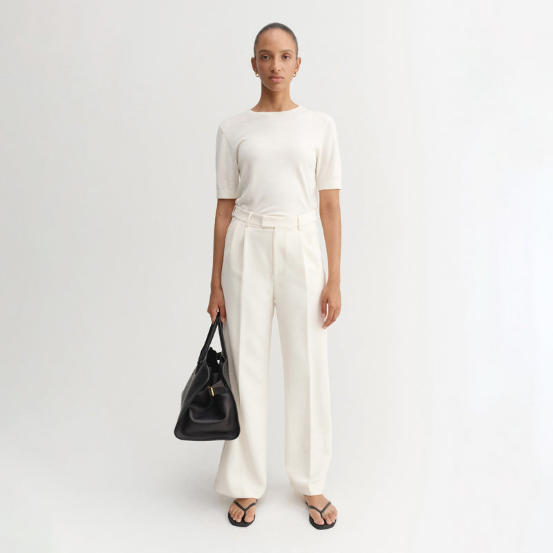 Almada Label BELLA TROUSERS, Cream