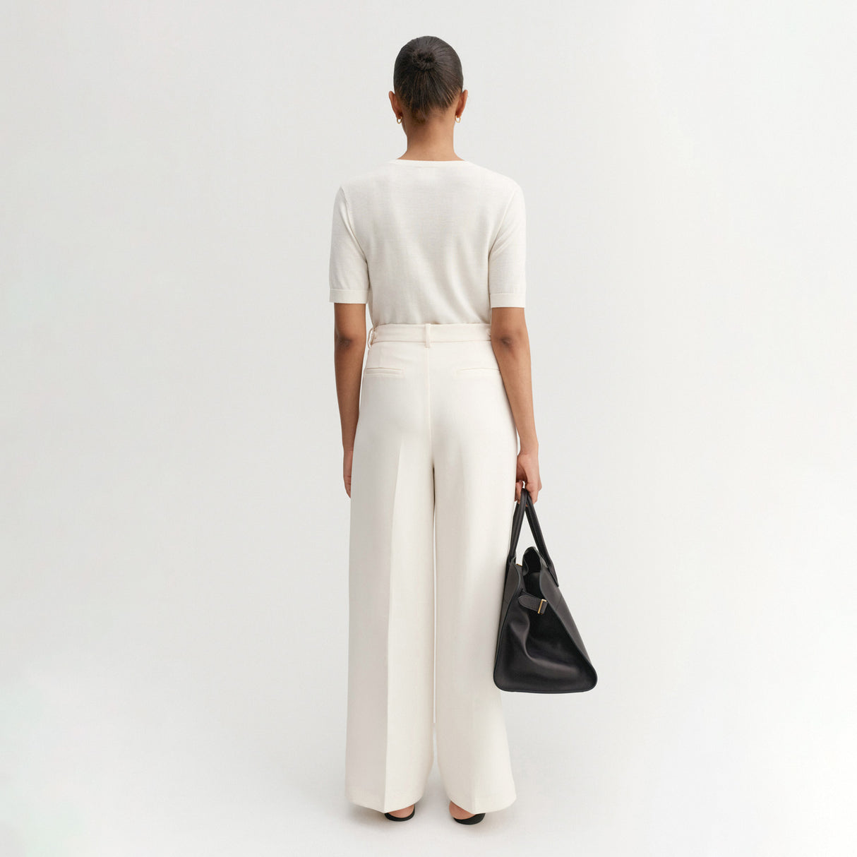 Almada Label BELLA TROUSERS, Cream