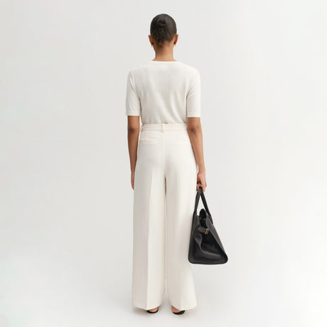Almada Label BELLA TROUSERS, Cream