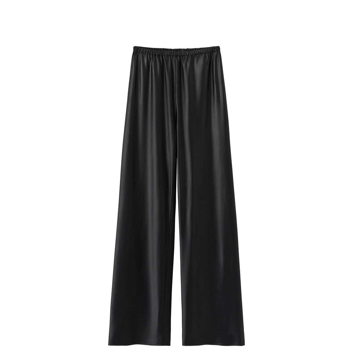 Almada Label BIAS SATIN PANTS, Black