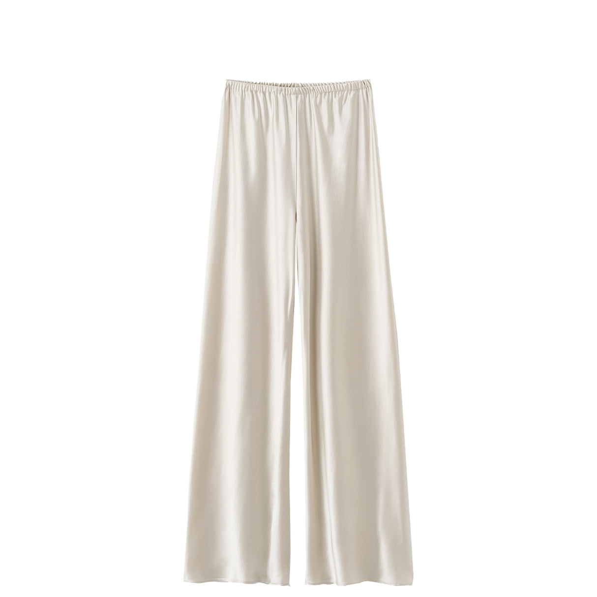 Almada Label BIAS SATIN PANTS, Pearl