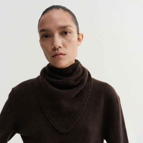 Almada Label BINI SCARF, Chocolate