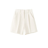 Almada Label BLAIR CREPE SHORTS, Cream