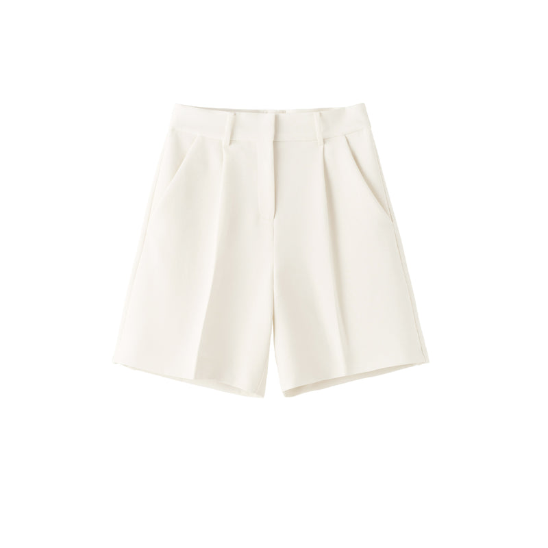 Almada Label BLAIR CREPE SHORTS, Cream