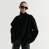Almada Label CADIE DOUBLÉ JACKET, Black