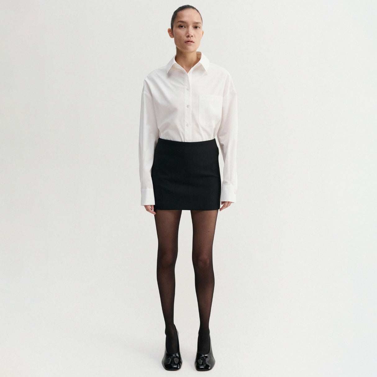 Almada Label CILLE MINI SKIRT, Black