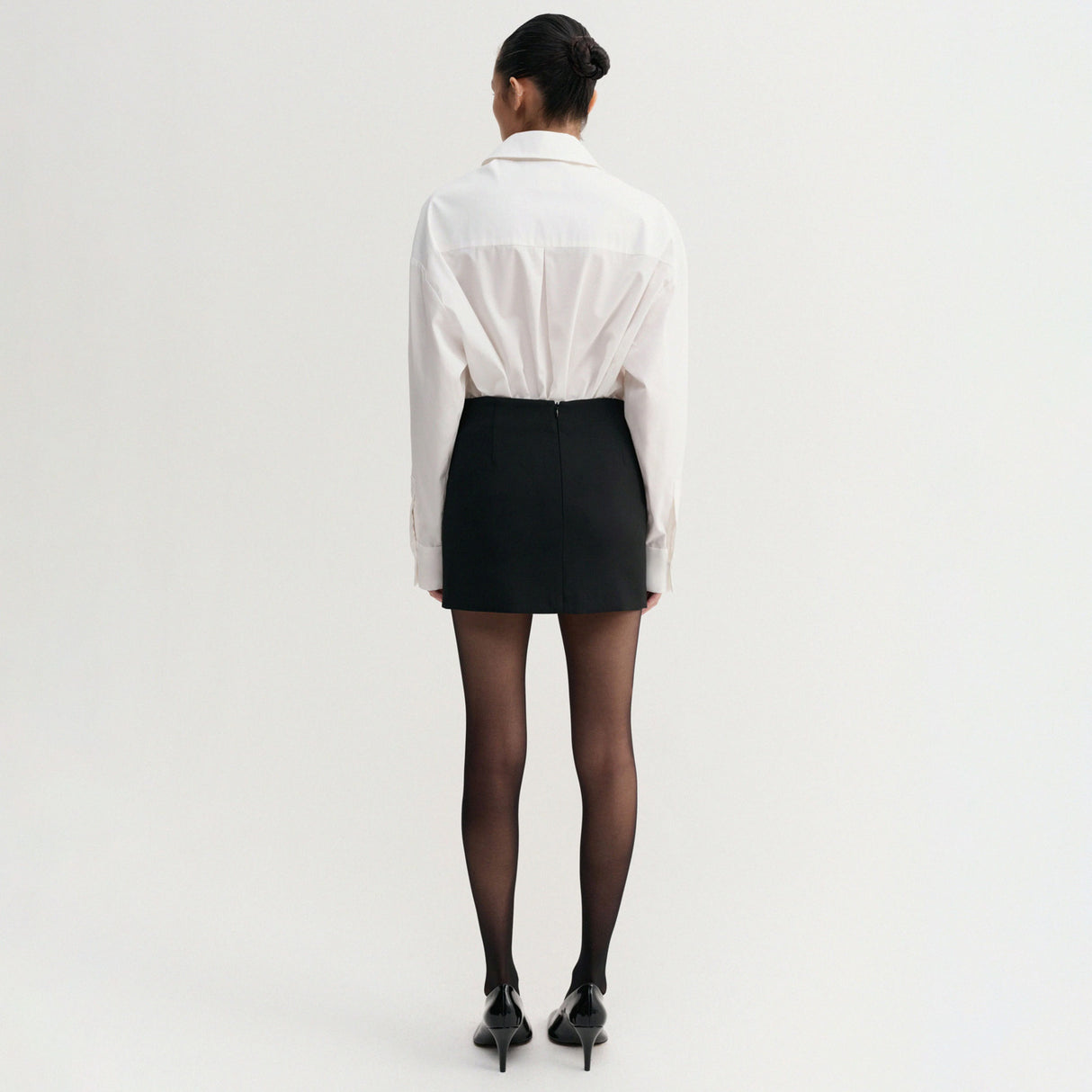 Almada Label CILLE MINI SKIRT, Black
