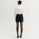 Almada Label CILLE MINI SKIRT, Black