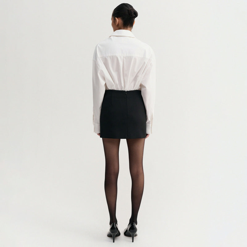 Almada Label CILLE MINI SKIRT, Black