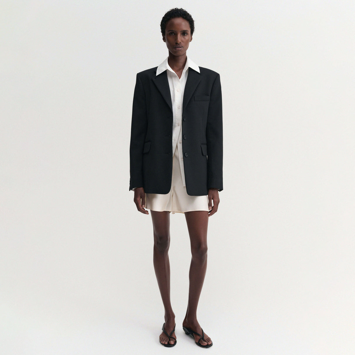 Almada Label CILLIAN TAILORED BLAZER, Black