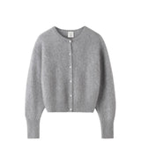 Almada Label COCO BRUSHED CARDIGAN, Grey