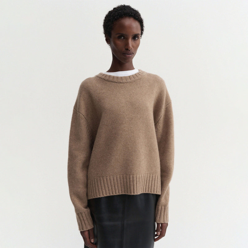 Almada Label CRU CREWNECK SWEATER, Hazel