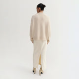 Almada Label CRU CREWNECK SWEATER, Vanilla
