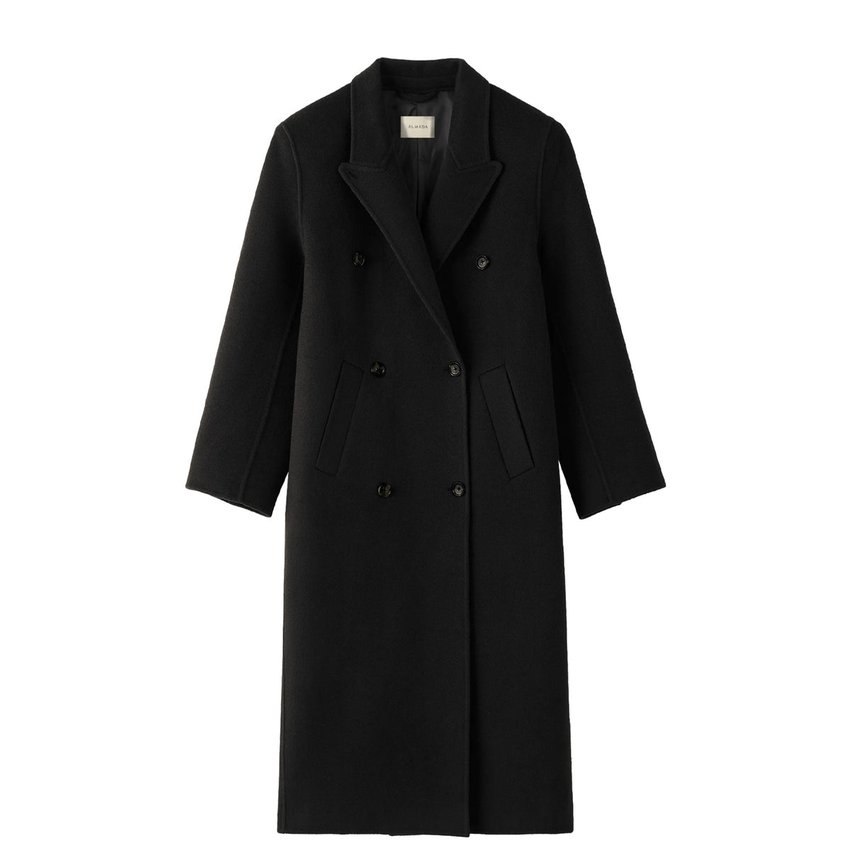 Almada Label DEJA DOUBLÉ COAT, Black