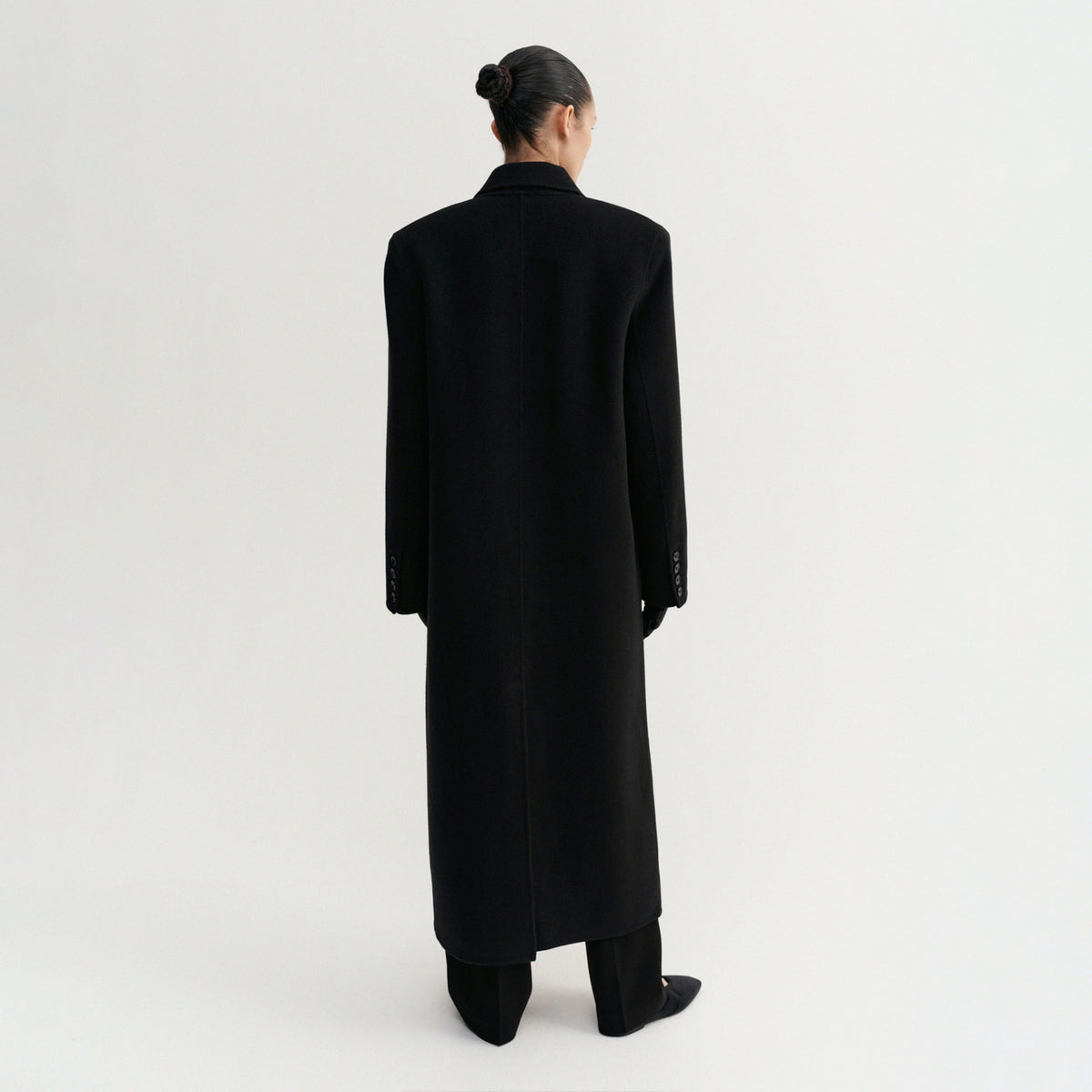 Almada Label DEJA DOUBLÉ COAT, Black