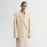 Almada Label DEJA DOUBLÉ COAT, Vanilla