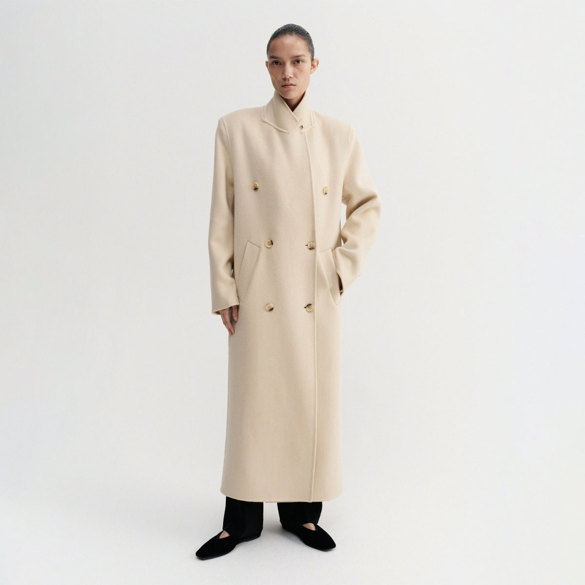 Almada Label DEJA DOUBLÉ COAT, Vanilla