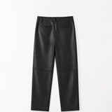 Almada Label DILLY LEATHER PANT, Black