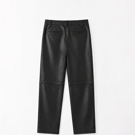 Almada Label DILLY LEATHER PANT, Black