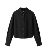 Almada Label FANNA POPLIN SHIRT, Black