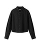 Almada Label FANNA POPLIN SHIRT, Black