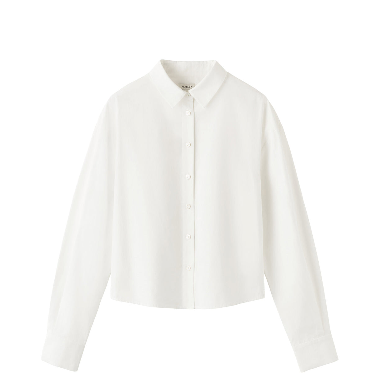 Almada Label FANNA POPLIN SHIRT, White