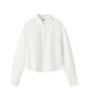 Almada Label FANNA POPLIN SHIRT, White