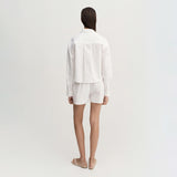 Almada Label FANNA POPLIN SHIRT, White