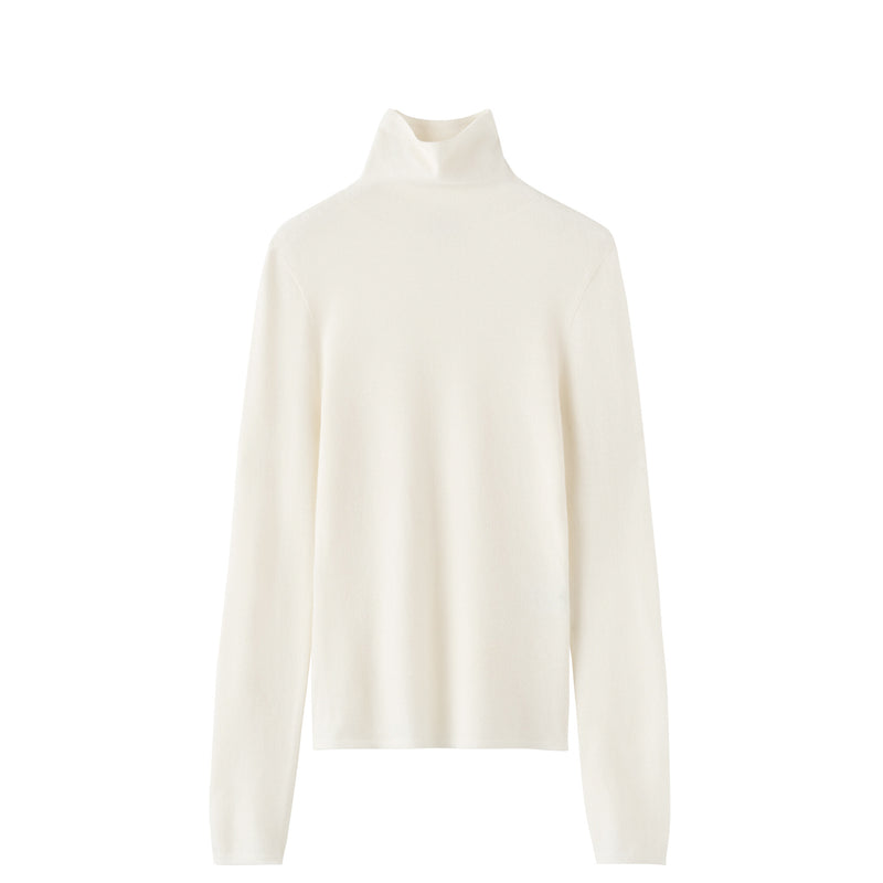 Almada Label FARRA TURTLENECK TOP, Cream