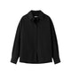 Almada Label FINN POPLIN SHIRT, Black